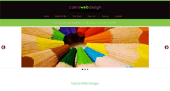 Desktop Screenshot of cairnswebdesign.com.au