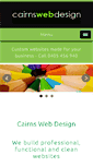 Mobile Screenshot of cairnswebdesign.com.au